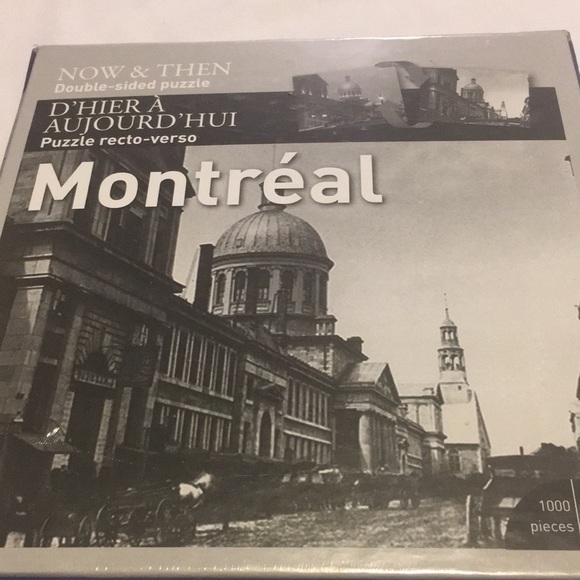Montreal Now & Then Double sided Puzzle NEW 1000Pc - Picture 5 of 8